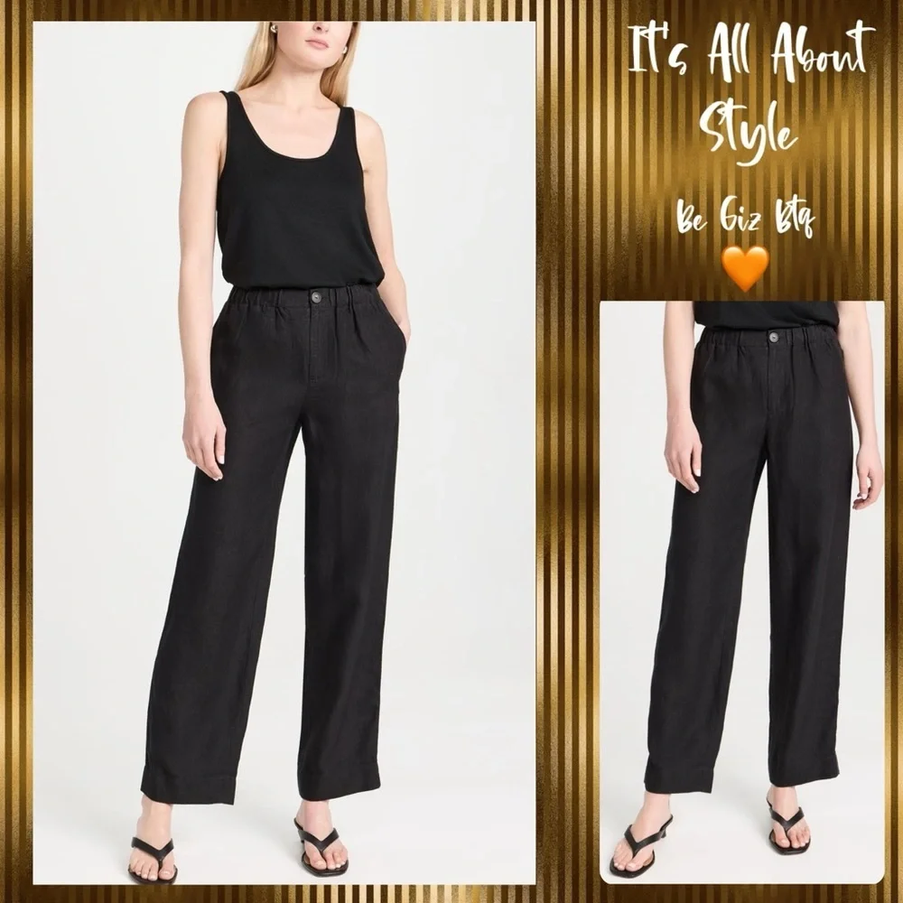 🆑NWT Vince Hemp Utility Pants Black Size 16